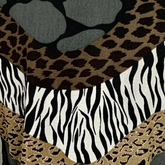 2/$25 - Patchwork Blouse by Marie Claire - Picture 7 of 9